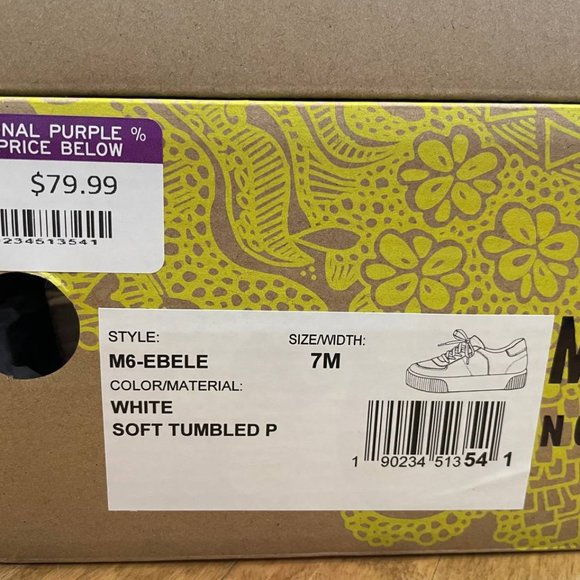 Mix No. 6 Ebele Sneakers, Women's Size 7W - Picture 4 of 4